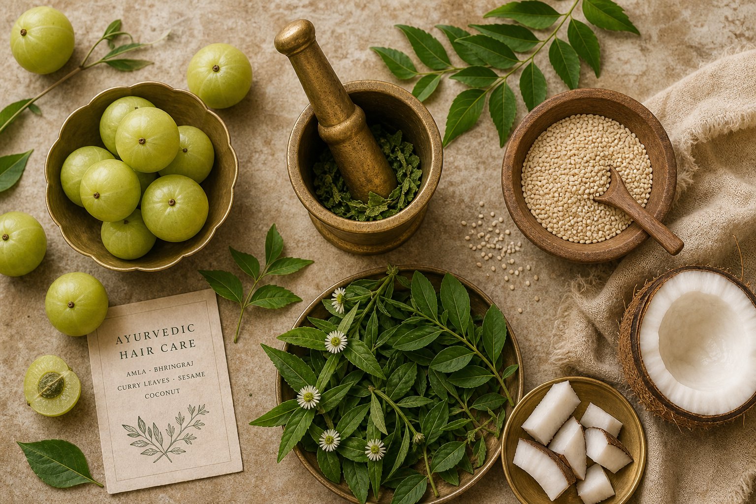 Shivayur Ayurvedic ingredients, herbs and botanical oils